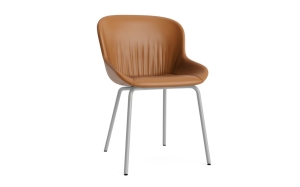 NORMANN COPENHAGEN krzesło tapicerowane HYG COMFORT szara stal / różne kolory