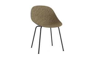 NORMANN COPENHAGEN krzesło MAT czarna stal / seaweed