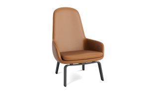 NORMANN COPENHAGEN fotel ERA HIGH czarny dąb