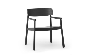 NORMANN COPENHAGEN fotel TIMB czarny