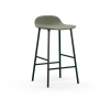NORMANN COPENHAGEN krzesło barowe tapicerowane FORM STEEL