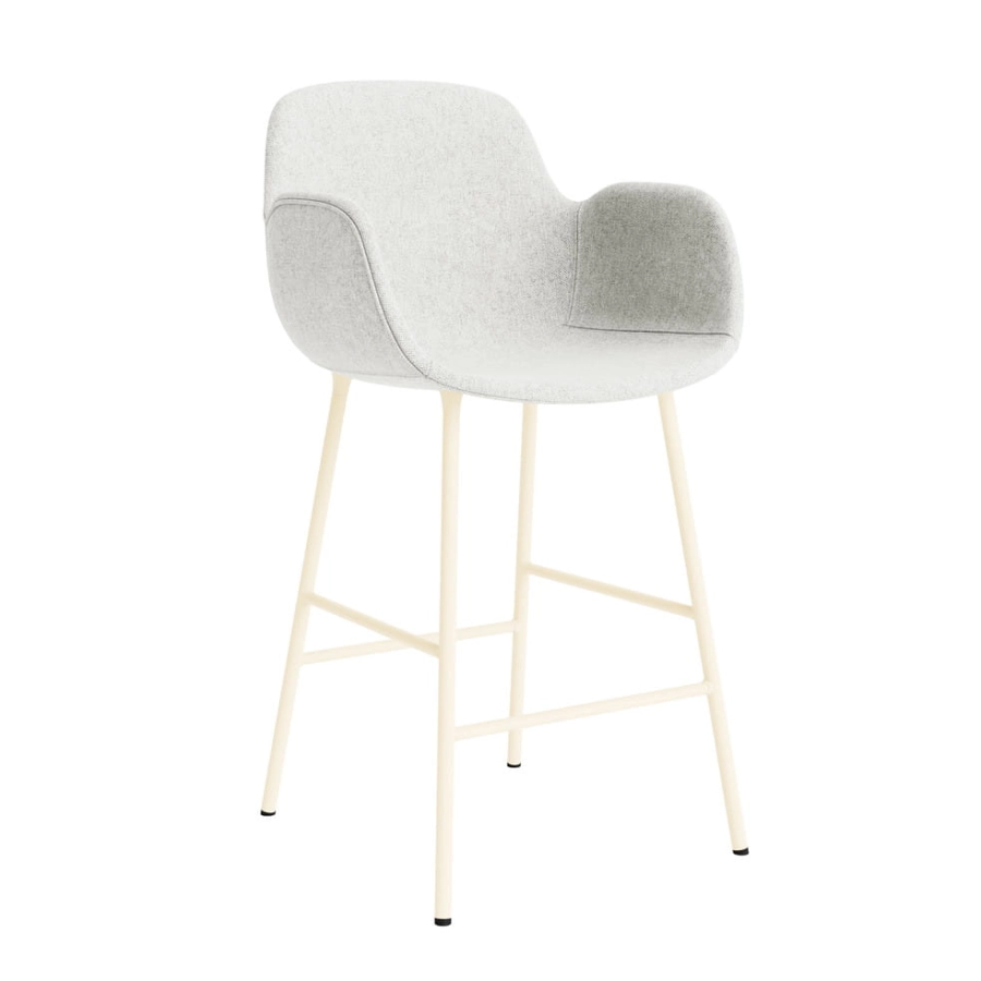712595_Form_Bar_Armchair_65_Full_Upholstery_Hallingdal_110_Cream_Steel_01.jpg