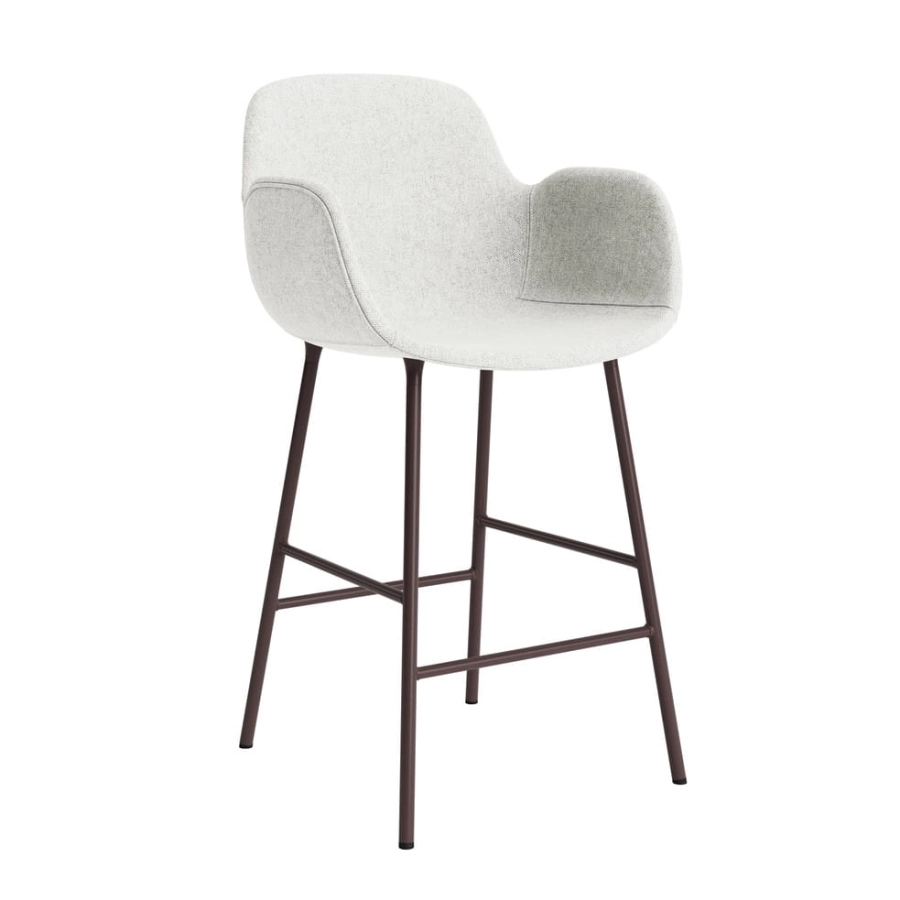 712605_Form_Bar_Armchair_65_Full_Upholstery_Hallingdal_110_Brown_Steel_01.jpg