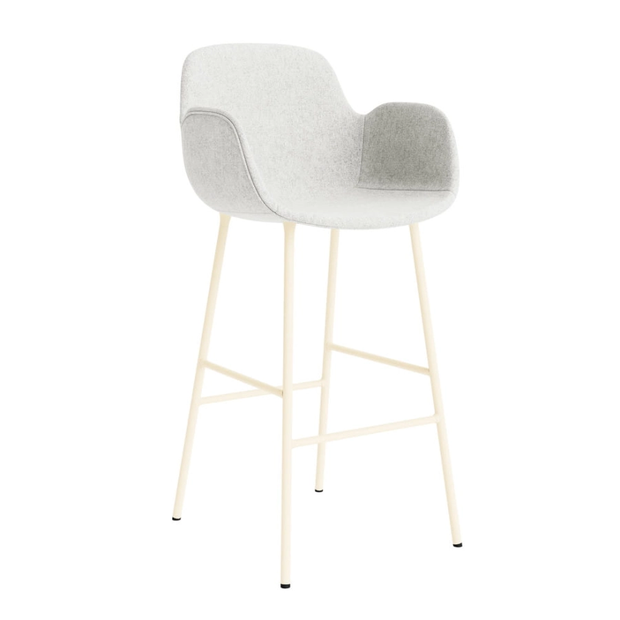 712775_Form_Bar_Armchair_75_Full_Upholstery_Hallingdal_110_Cream_Steel_01.jpg