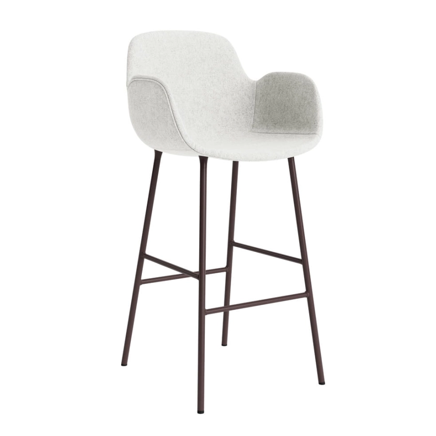 712785_Form_Bar_Armchair_75_Full_Upholstery_Hallingdal_110_Brown_Steel_01.jpg