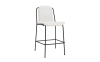 711425_Studio_Bar_Chair_65_cm_Front_Upholstery_Brown_&_Black_Steel_Hallingdal_110_01.jpg