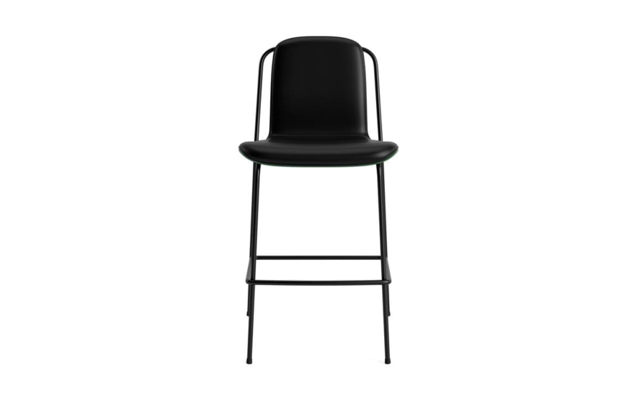 711437_Studio_Bar_Chair_65_cm_Front_Upholstery_Green_&_Black_Steel_Ultra_41599_02.jpg