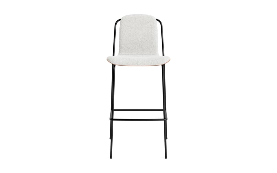 711605_Studio_Bar_Chair_75_cm_Front_Upholstery_Brown_&_Black_Steel_Hallingdal_110_02.jpg