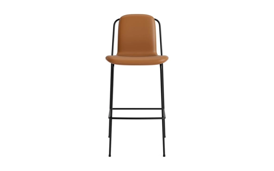 711607_Studio_Bar_Chair_75_cm_Front_Upholstery_Brown_&_Black_Steel_Ultra_41574_02.jpg