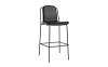 711607_Studio_Bar_Chair_75_cm_Front_Upholstery_Brown_&_Black_Steel_Ultra_41599_01.jpg