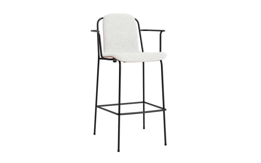 711665_Studio_Bar_Armchair_75_cm_Front_Upholstery_Brown_&_Black_Steel_Hallingdal_110_01.jpg