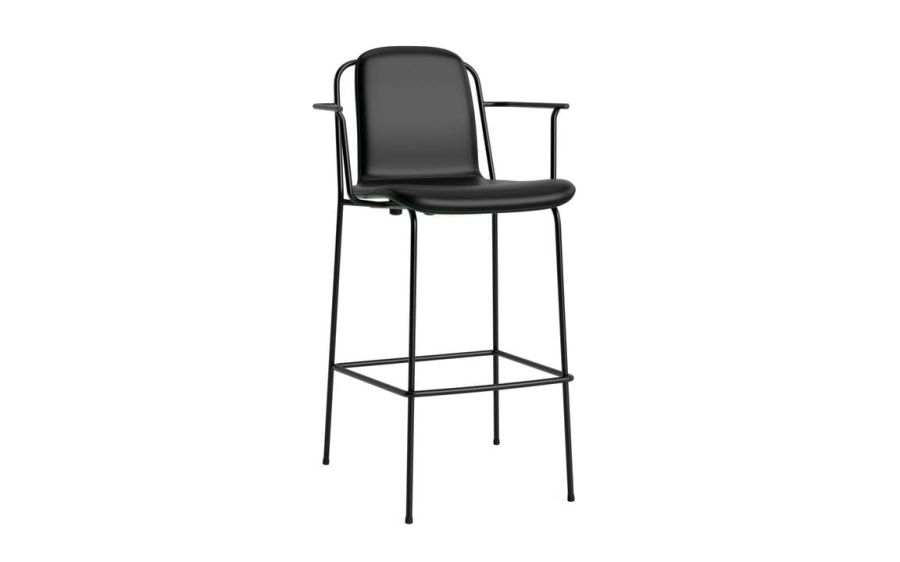 711677_Studio_Bar_Armchair_75_cm_Front_Upholstery_Green_&_Black_Steel_Ultra_41599_01.jpg