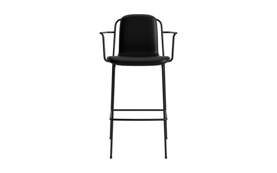 711677_Studio_Bar_Armchair_75_cm_Front_Upholstery_Green_&_Black_Steel_Ultra_41599_02.jpg