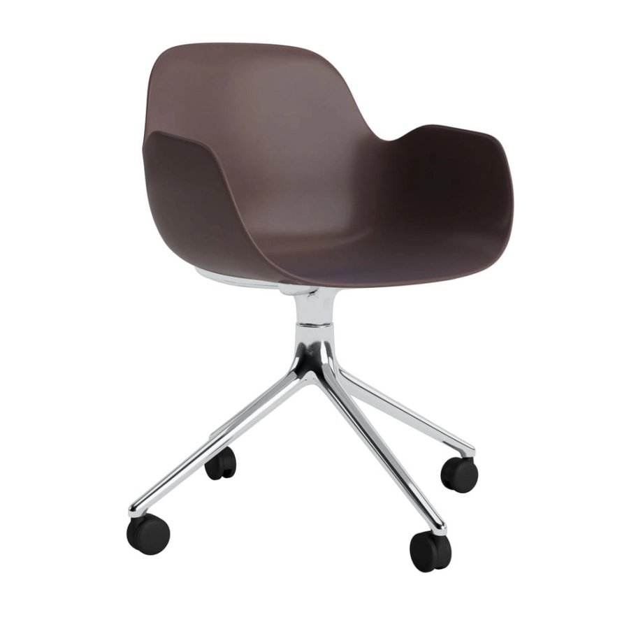 608974_Form_Chair_Swivel_4W_Alu_Brown_01.jpg