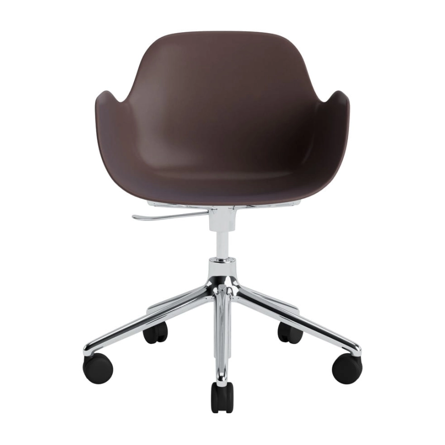 608994_Form_Armchair_Swivel_5W_Gas_Lift_Alu_Brown_02.jpg