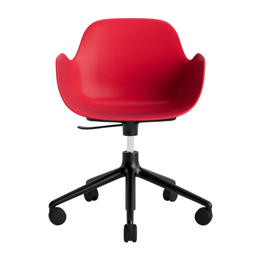 609005_Form_Armchair_Swivel_5W_Gas_Lift_Black_Alu_Bright Red_02.jpg