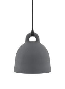 NORMANN COPENHAGEN lampa wisząca BELL SMALL szara