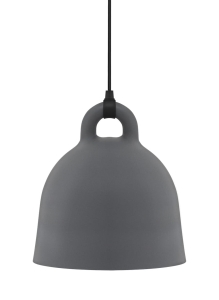 NORMANN COPENHAGEN lampa wisząca BELL MEDIUM szara