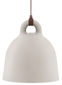 NORMANN COPENHAGEN lampa wisząca BELL LARGE piaskowa