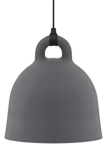NORMANN COPENHAGEN lampa wisząca BELL LARGE szara