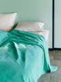 Linen Bedspread emerald green.jpg