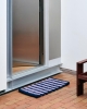 Coco Door Mat Stripe Wide lavender and navy.jpg