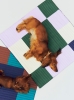 HAY Dogs Travel Blanket 80x80 lavender and green and blue quilted_HAY Dogs Travel Blanket 80x80 burgundy and green and blue quilted.jpg