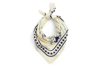 HAY chustka dla psa HAY DOGS SCARF off-white-niebieska