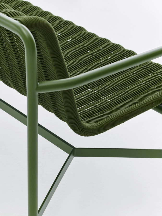 Palissade Cord Dining Bench w. armrest olive.jpg
