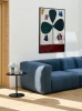 Mags Soft 2,5 Seater comb 1 Turf blue grey and light grey stitches_Pyro Coffee Table dia45xH49 black ceramic tabletop black powder coated base.jpg