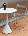 X-Line Chair chromed seat back and chromed base Indoor_Palissade Cone Table dia70xH74 cream white_PC Portable soft black.jpg