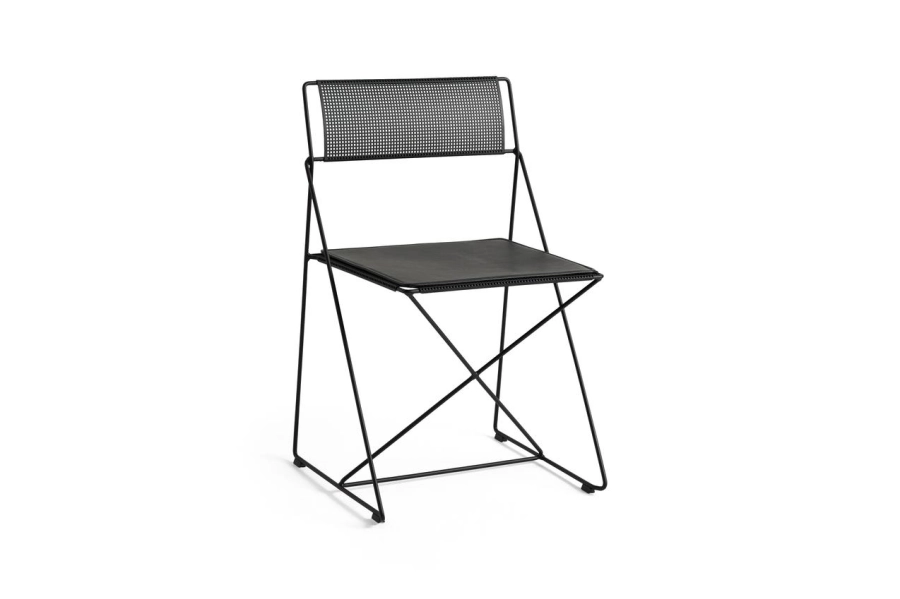 X-Line Chair black powder coated steel seat back_black powder coated steel base_X-Line Seat Pad leather black.jpg