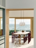 Rey Chair grape red wb lacquered beech_Rey Stool cream white wb lacquered beech_Buoy Pendant glass 300 soft black cord set.jpg