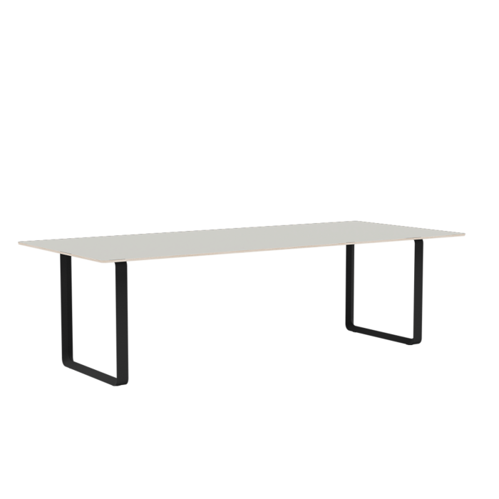 70_7070_70 TABLE _ 255 CM - 100.5 _ EXTRA LARGEBase Black,Table-top Finishes Nanolaminate Grey Plywood Plywood_8.png