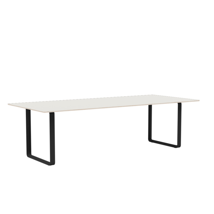 70_7070_70 TABLE _ 255 CM - 100.5 _ EXTRA LARGEBase Black,Table-top Finishes Nanolaminate White Plywood Plywood_8.png