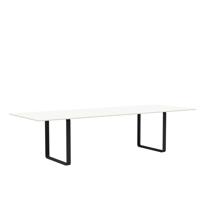 70_7070_70 TABLE _ 295 CM - 116Base Black,Table-top Finishes Laminate White Plywood Plywood (1)_8.png