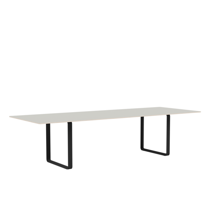 70_7070_70 TABLE _ 295 CM - 116Base Black,Table-top Finishes Nanolaminate Grey Plywood Plywood_8.png
