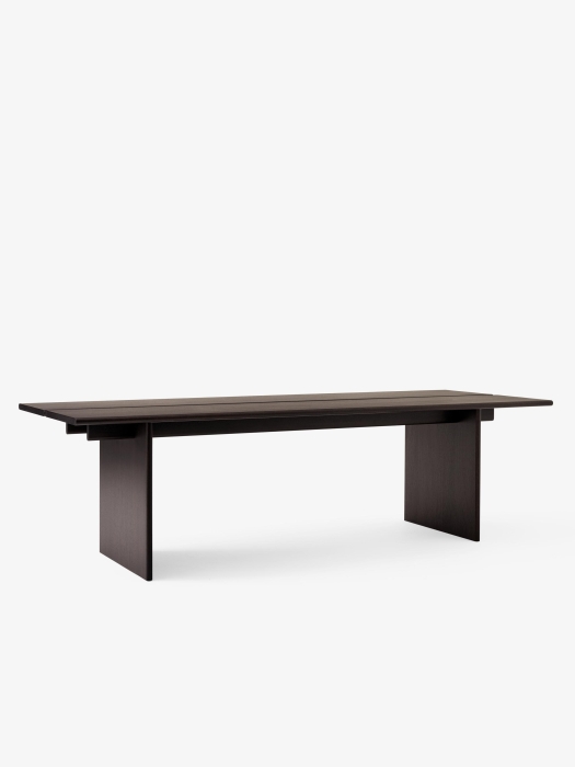 Ita Dining Table OS2_Veneer Dark Stained Oak w. Dark Stained Oak Legs_Angled Front.jpg