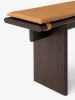 Ita Bench OS5_Veneer Dark Stained w. Dark Stained Oak Legs_Ita Seat Pad Bench OS5_Detail.jpg