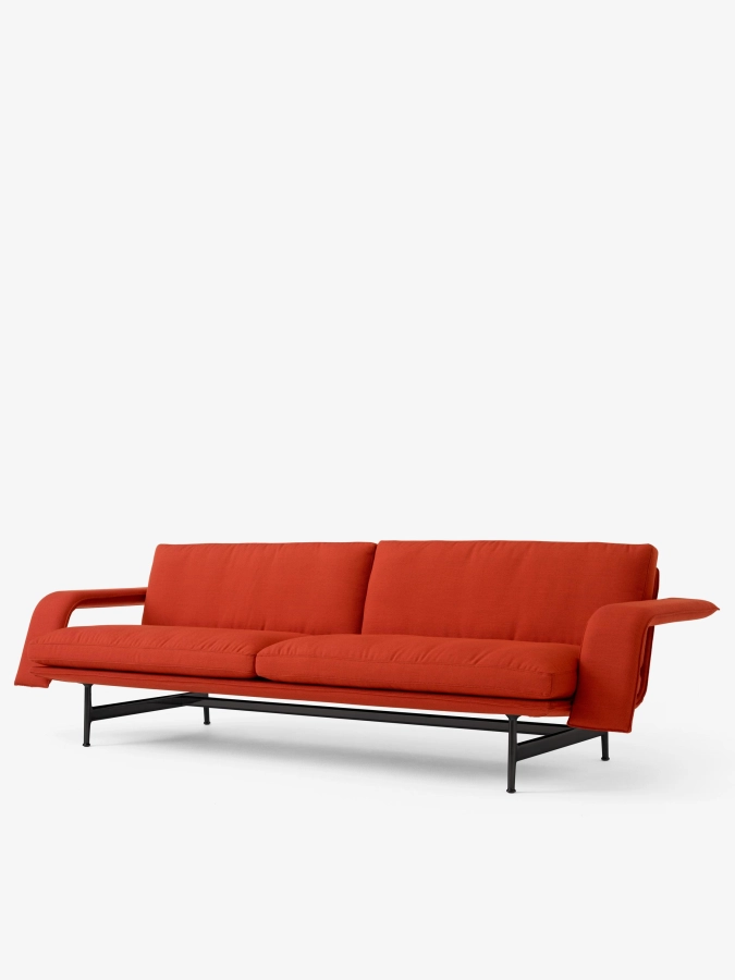 Meantime Sofa AV31_Warm Black Base w. Fiord 0571_Angled Front.jpg