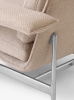 Meantime Lounge Chair AV29_Polished Aluminium Base w. Hallingdal 0220_Angled Front_Detail.jpg