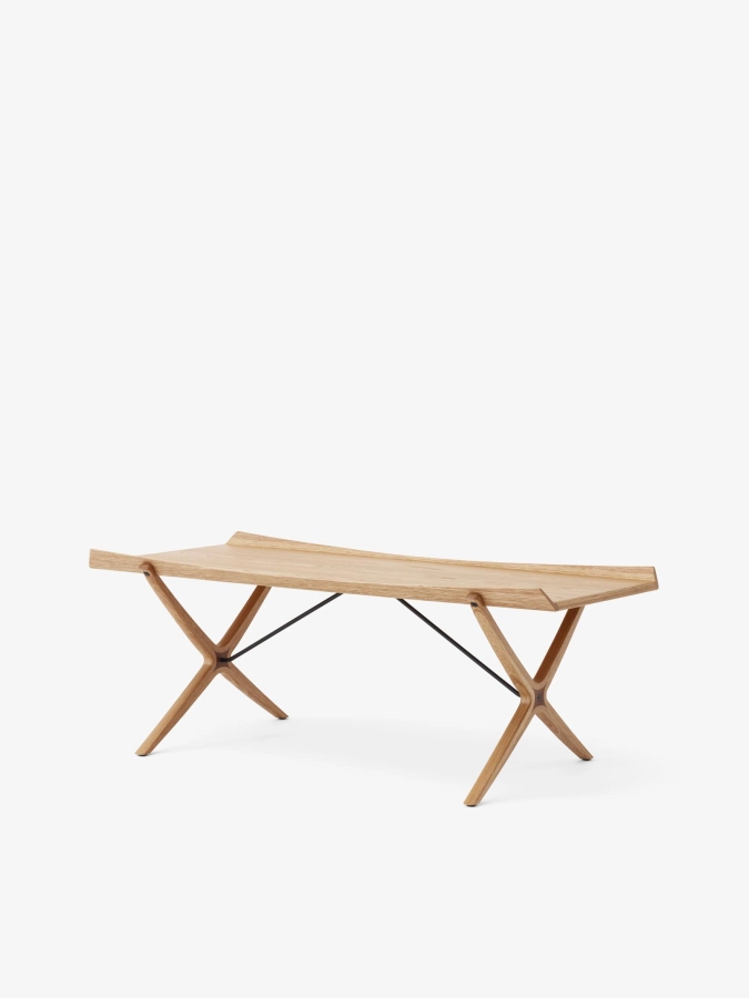 X Coffee Table HM13_ Oak w. Walnut insert_Angled Front.jpg