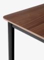 Drip Dining Table HW115 116 117_Veneer Lacquered Walnut w. Black Frame_Detail.jpg
