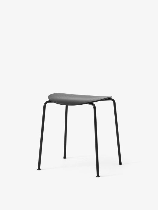 Pavilion Stool AV36_Black Frame_Black Lacquered Oak_Angled Front.jpg