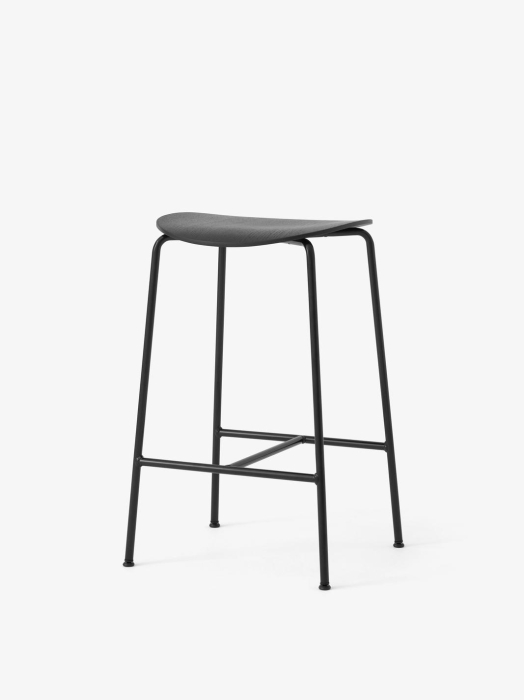 Pavilion Counter Stool AV37_Black frame_Black Lacquered Oak_Angled front.jpg