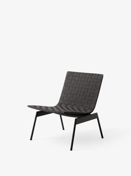 Ville Outdoor Lounge Chair AV44_Warm Black_Angled Front.jpg