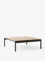 Ville Outdoor Coffee Table AV50_Warm Black Base w. Teak_Angled Front.jpg