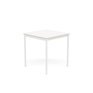 MUUTO stół BASE 70x70 biały laminat / sklejka / biała podstawa