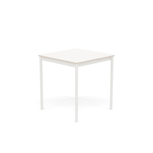 MUUTO stół BASE 70x70 biały laminat / sklejka / biała podstawa