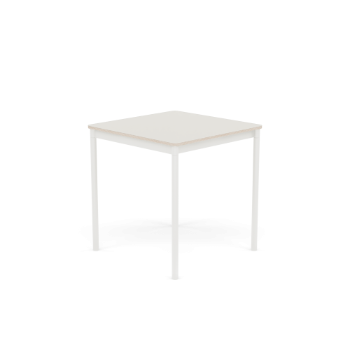 MUUTO stół BASE 70x70 biały nanolaminat / sklejka / biała podstawa